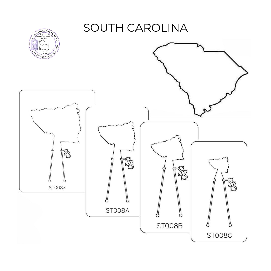 PANCAKE DIE ST008 STATE SOUTH CAROLINA